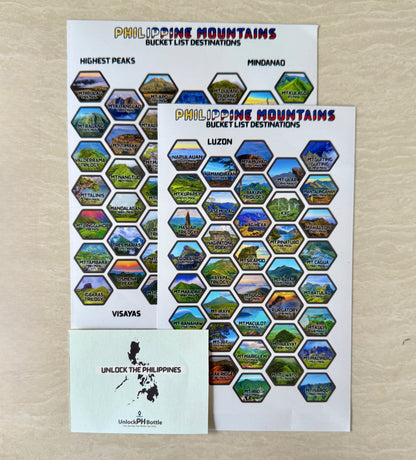 PH Mountain White Premium Colored Stickers (for additional)