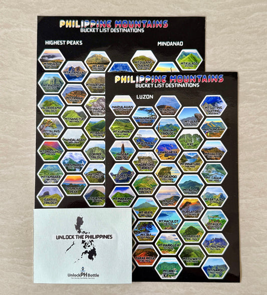 PH Mountain Black Premium Colored Stickers (for additional)