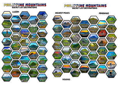 PH Mountain White Premium Colored Stickers (for additional)
